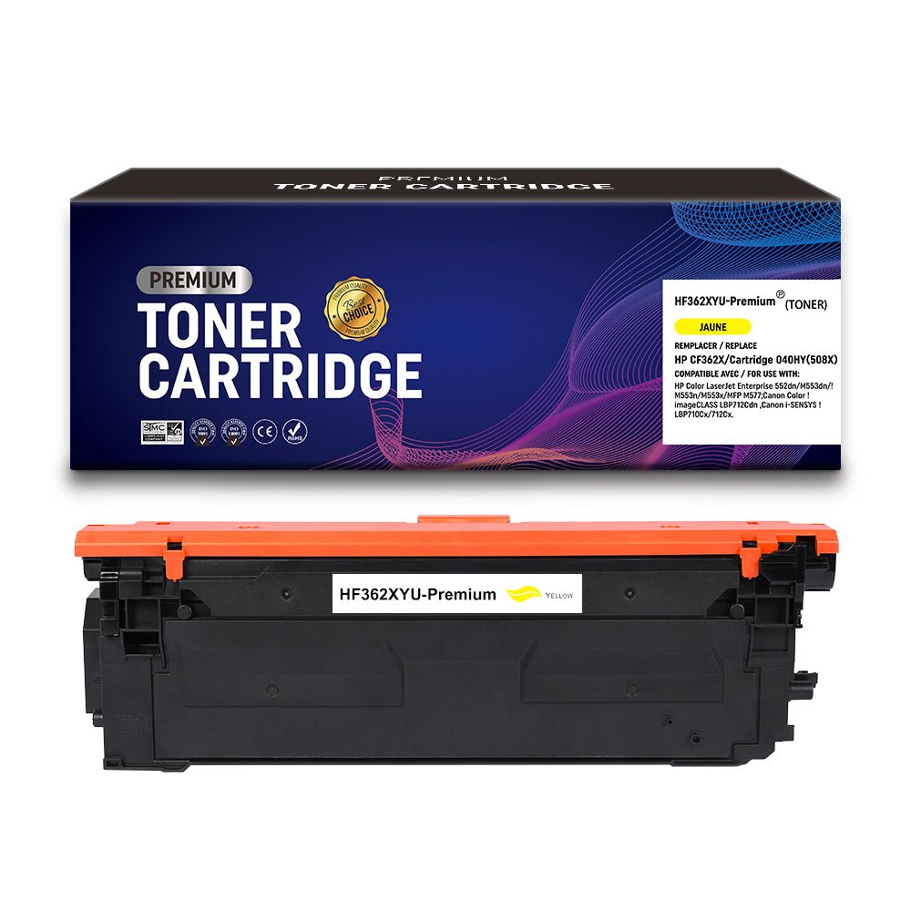 Cartouche de toner Compatible HP CF362X/Cartridge 040HY Jaune 10000pages - KERA FRANCE Cartouche de toner Compatible HP CF362X/Cartridge 040HY Jaune 10000pages - KERA FRANCE